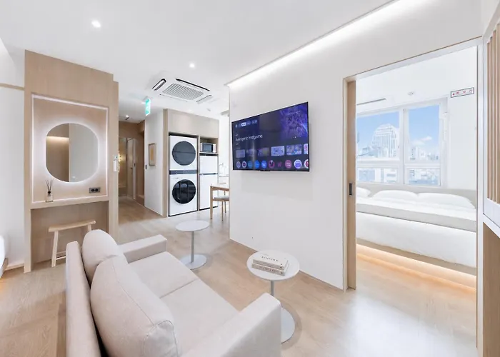 Dongdaemun, Sauna, Rooftop, 8 Min Subway Seoul