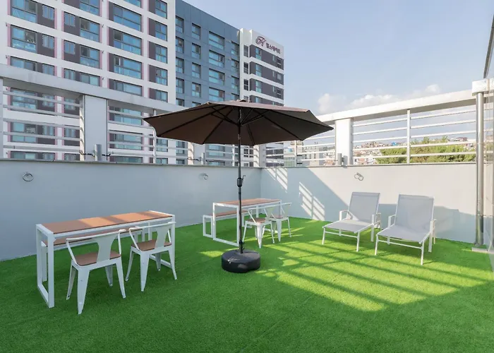 Dongdaemun, Sauna, Rooftop, 8 Min Subway Seoul